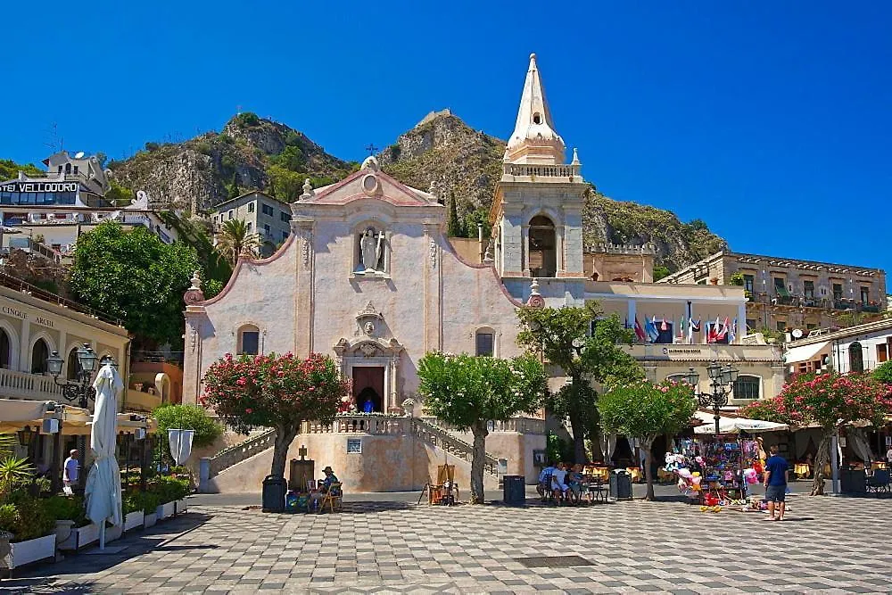 Apartmán Casa Le Maioliche Giardini Naxos Itálie